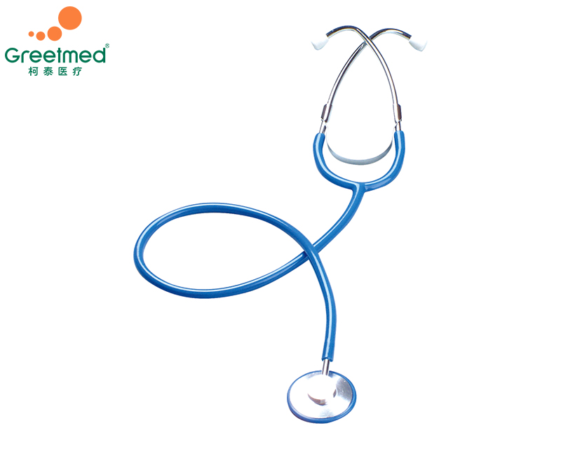 Single head stethoscope with plastic ring greetmed
